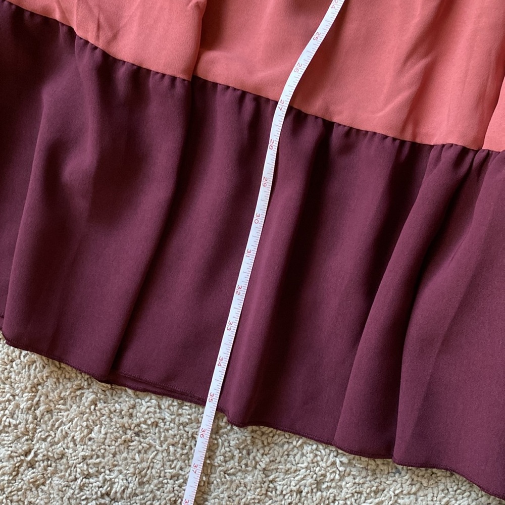 SHEIN Tiered Flutter Sleeve Sundress - Picture 5 of 5
